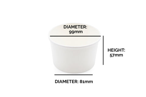 Paperboard Bowl / Tub - 236 ml