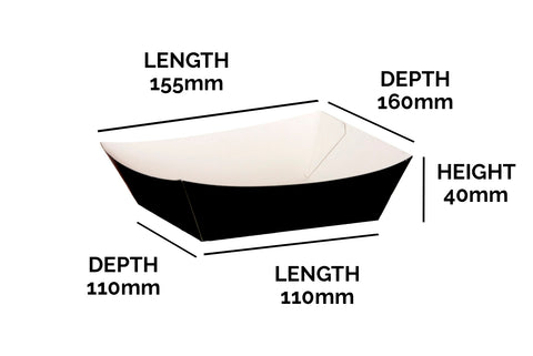 Paperboard Tray - 16 / 12 x 16 / 12 x 3.5 cm