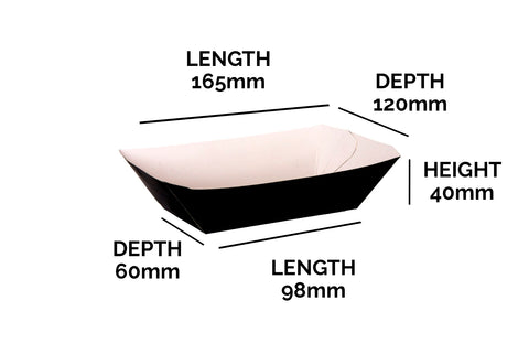 Paperboard Tray - 12.5 / 10 x 11 / 6 x 3.5 cm