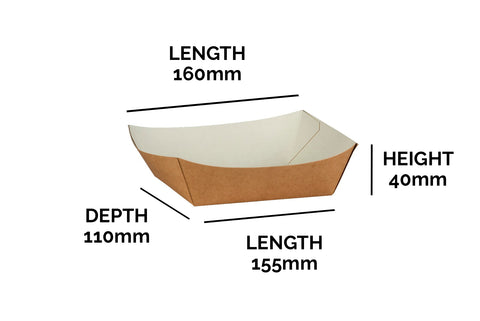 Paperboard Tray - 16 / 12 x 16 / 12 x 3.5 cm