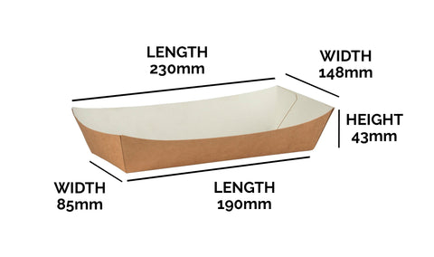 Paperboard Tray - 24 / 19 x 13.5 / 8.5 x 3.5