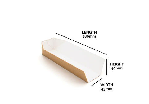 Paperboard Tray - 17.9 x 4.2 x 4 cm
