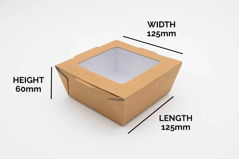 Paperboard Clamshell - 1070 ml