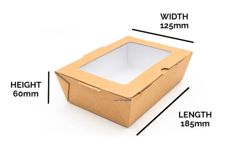 Paperboard Clamshell - 1500 ml