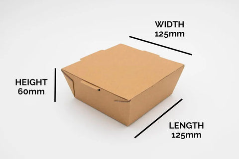Paperboard Clamshell - 1070 ml
