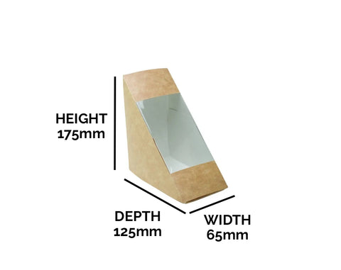 Paperboard Clamshell - 6.5 cm