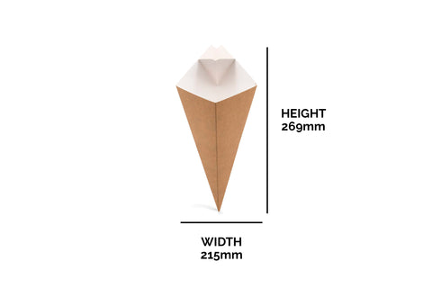 Paperboard Bowl / Tub - 27.9 x 16.8 cm