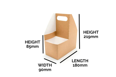 Paperboard Cup Sleeves & Holders - 2 Cups