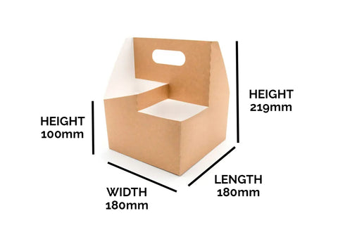 Paperboard Cup Sleeves & Holders - 4 Cups