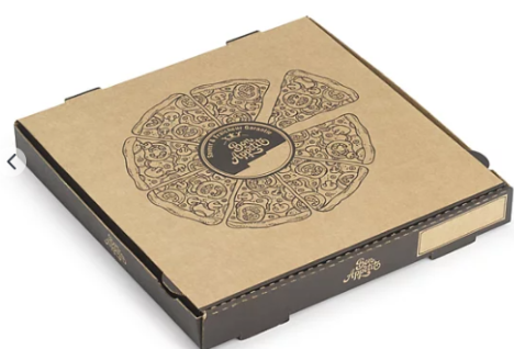 CARDBOARD Pizza box - 29 x 29 x 3.5 cm