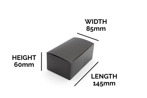 Paperboard Clamshell - 14.5 x 8.5 x 6 cm