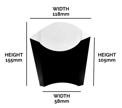 Large Black Chip Scoop