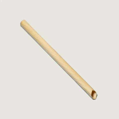 Paille en bois pour Bubble Tea L (12x200mm)
