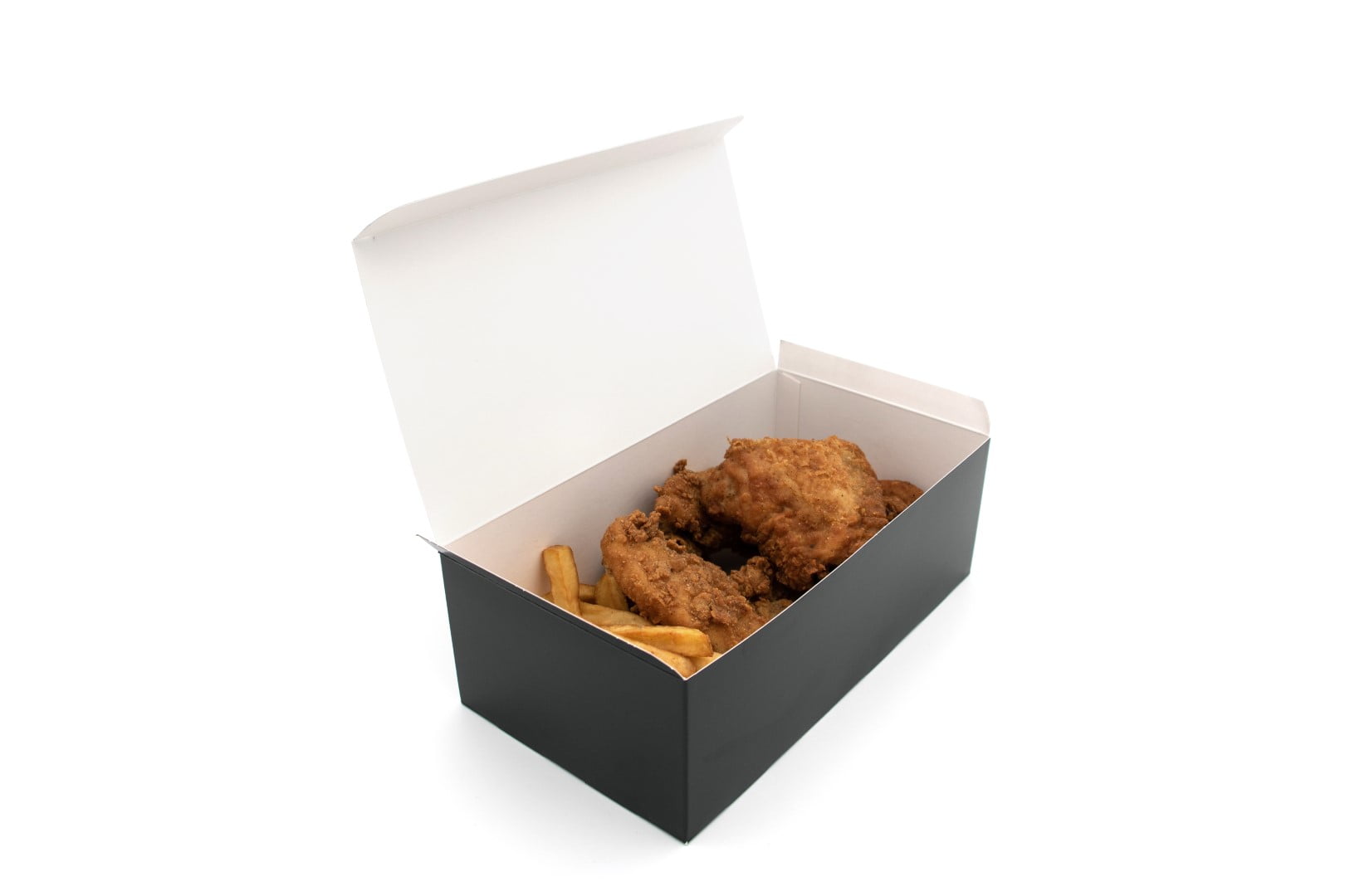 Paperboard Clamshell - 17.8 x 10.6 x 7 cm – Uber Eats | Packaging Store