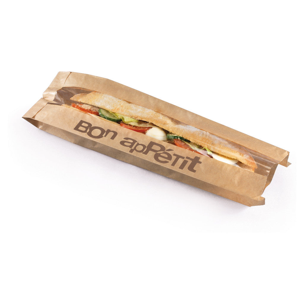 KRAFT Wrapper - 10 x 34 x 4 cm – Uber Eats | Packaging Store