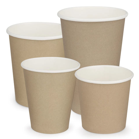 Gobelet pour Boissons, café, thé, jus de fruits 300ml - Couvercles vendus séparément