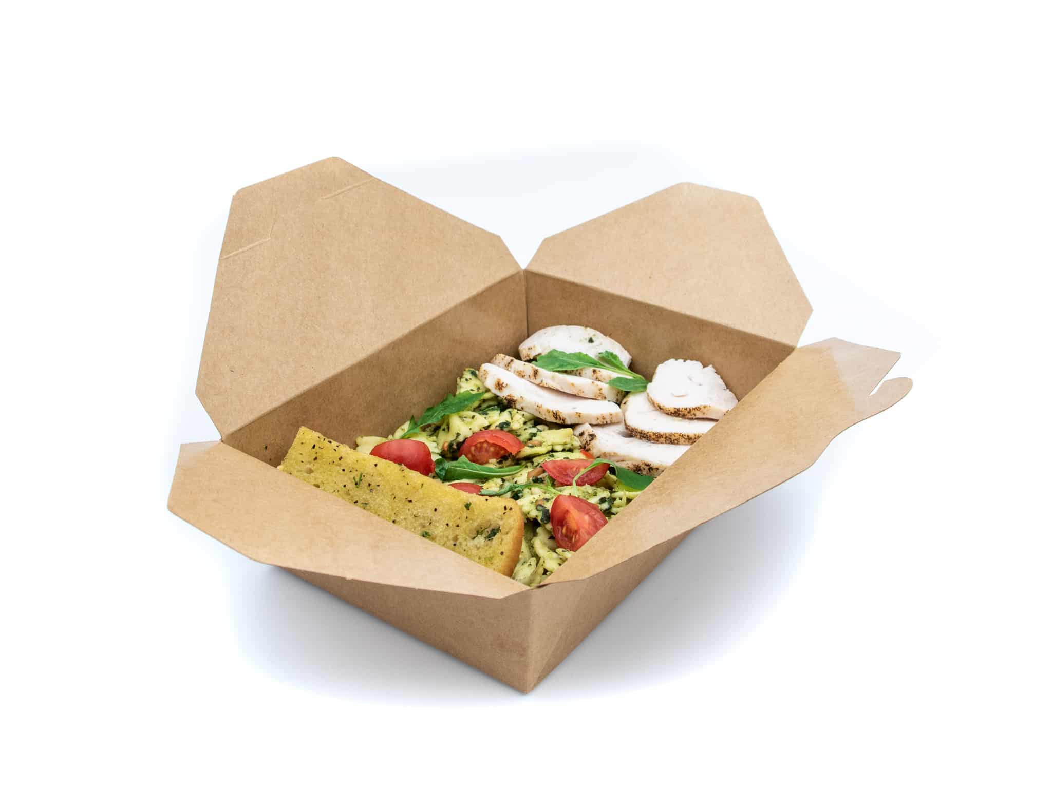 Paperboard Clamshell - 2000 ml – Uber Eats | Packaging Store