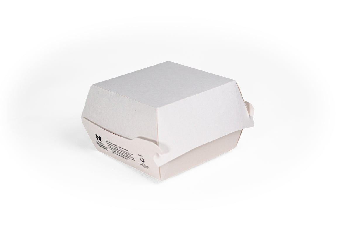 California Paper Shell Paper (Seaweed Coating) Clamshell - 9.8 x 9.8 x 75 cm – Uber Eats ...
