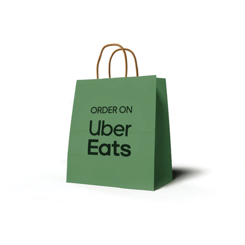 Compostable Paper Delivery Bags - Medium