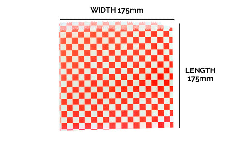 Greaseproof Paper Bag - 17.5 x 17.5 cm