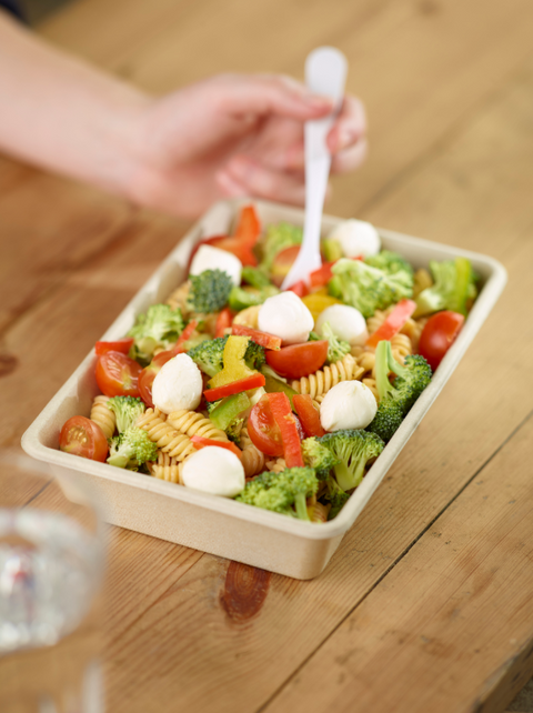 Duni Fiber (e.g. Sugarcane/Bagasse/Bamboo) Container 850 ml