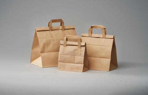 Sac en papier Duni (par exemple carton/kraft/tissu)