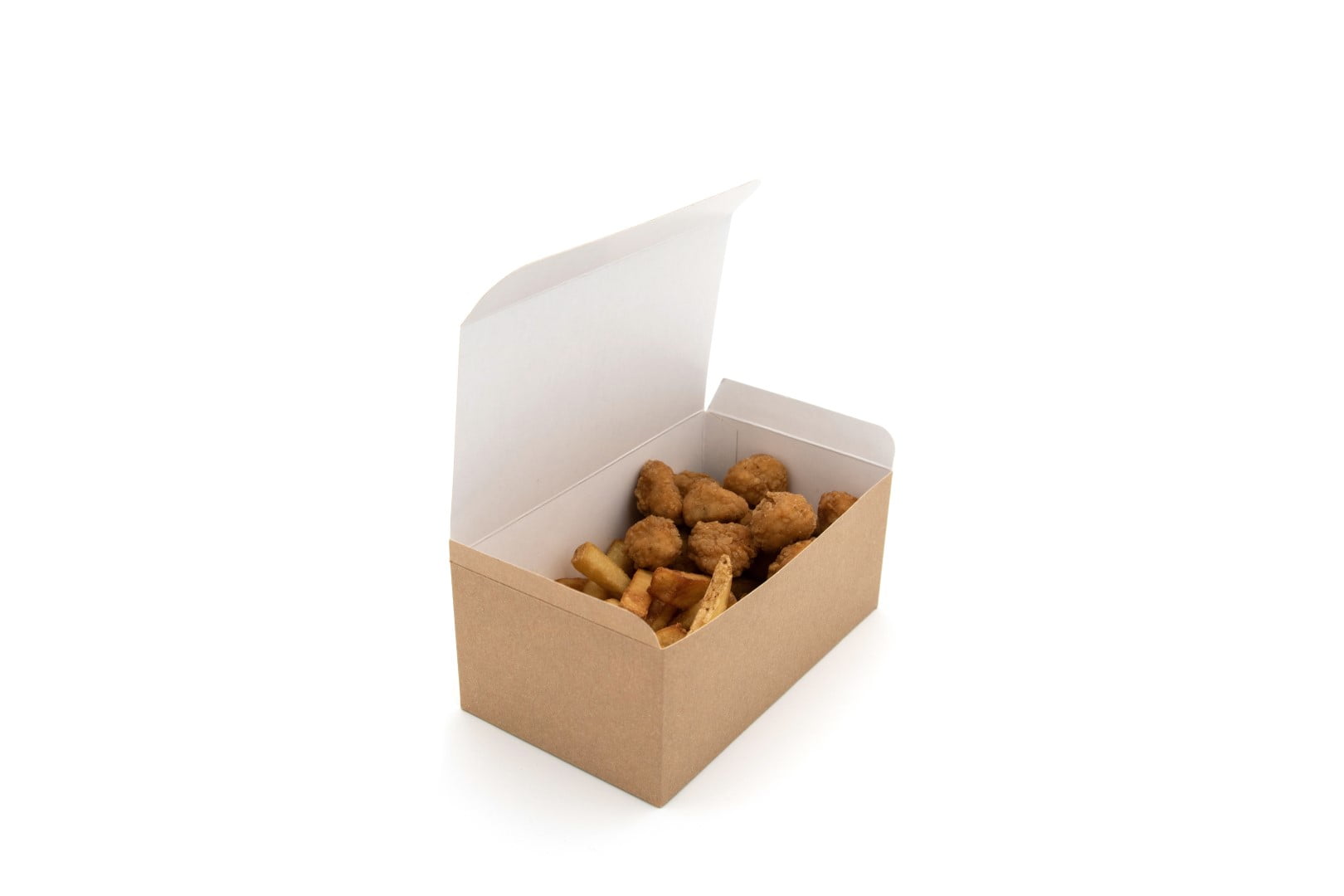 Paperboard Clamshell - 14.5 x 8.5 x 6 cm – Uber Eats | Packaging Store