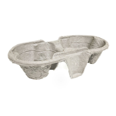 Fiber (sugarcane/bagasse) 2 cups Cup holder
