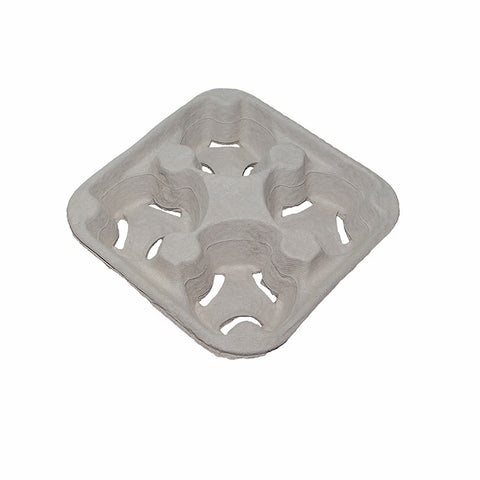 Fiber (sugarcane/bagasse) 4 cups Cup holder