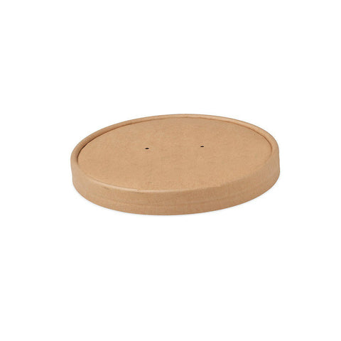 Paper / Kraft Container Lid - 16 oz