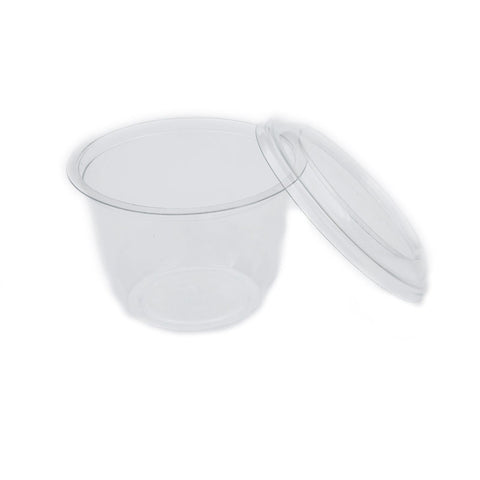 Plastic - PET [1] 8oz Lid for bowl