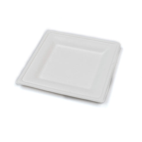 Fiber (sugarcane/bagasse) 20x20cm Plate