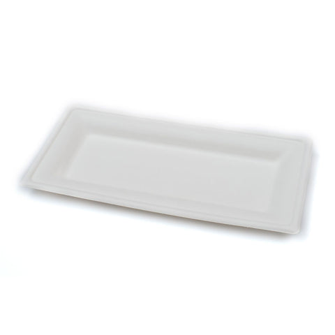 Fiber (sugarcane/bagasse) 26x13cm Plate