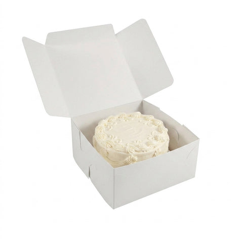 Paper / Kraft Clamshell - 6 x 6 x 3