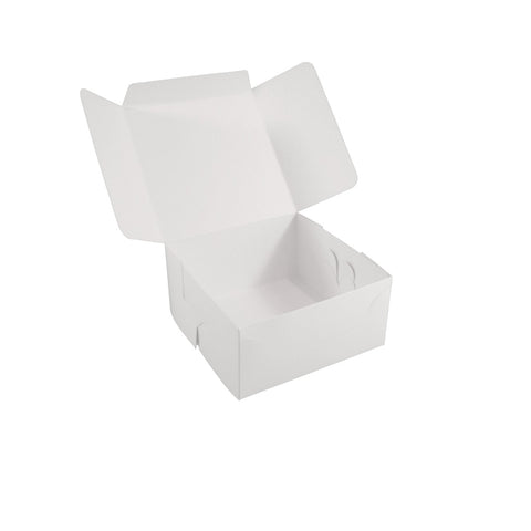 Paper / Kraft Clamshell - 6 x 6 x 3
